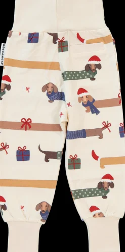 Barn Geggamoja Bambukläder|Nyfödd<Babybyxor Bambu Jultaxar