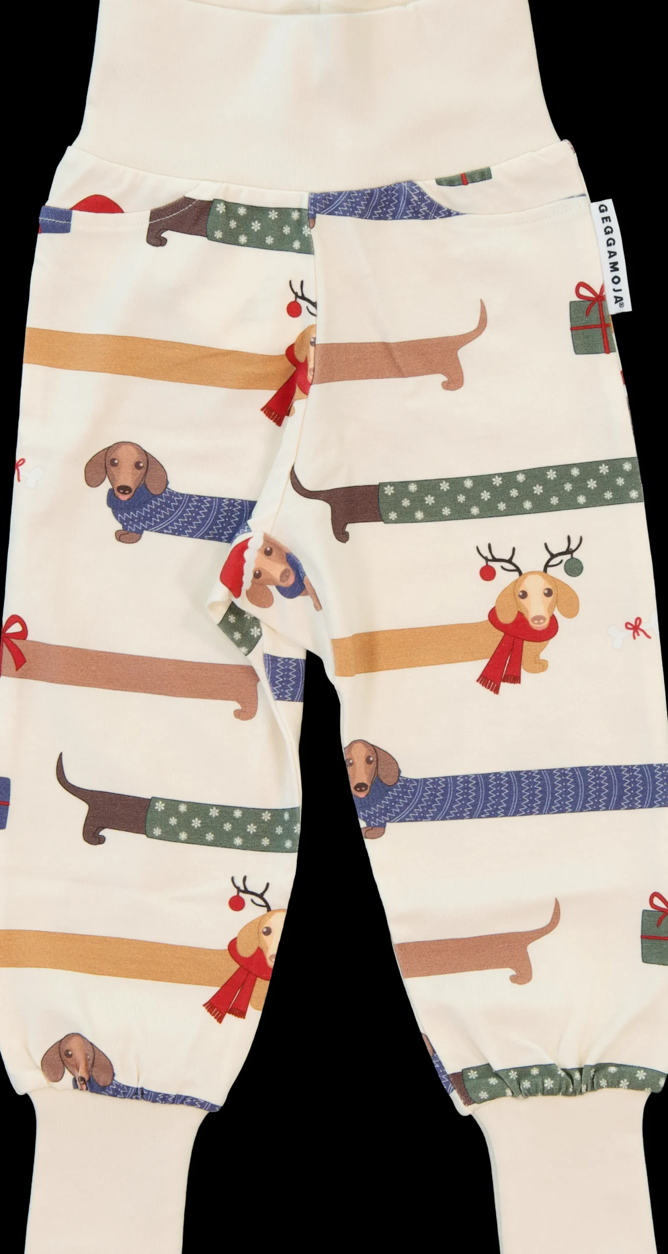 Barn Geggamoja Bambukläder|Nyfödd<Babybyxor Bambu Jultaxar