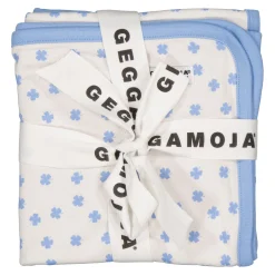 Barn Geggamoja Babyfiltar Och Snuttefiltar|Bambukläder<Babyfilt Bambu Blå Klöver