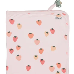 Barn Geggamoja Bambukläder|Nyfödd<Babyfilt Bambu Strawberry