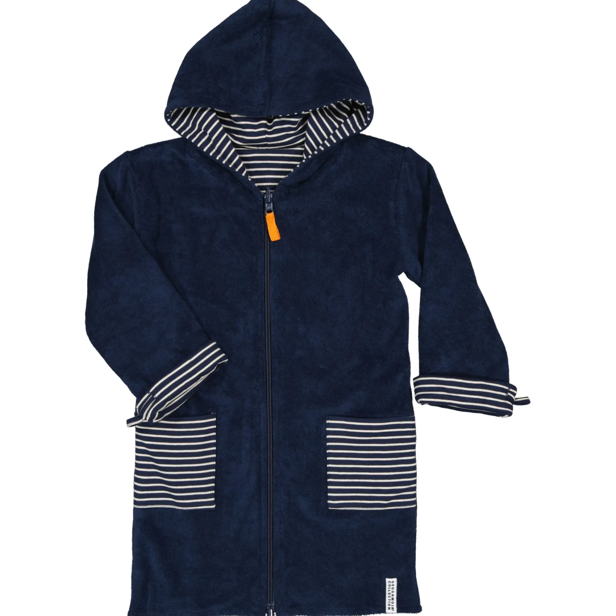 Barn Geggamoja Badrockar<Badrock Vändbar Barn Navy/Beige