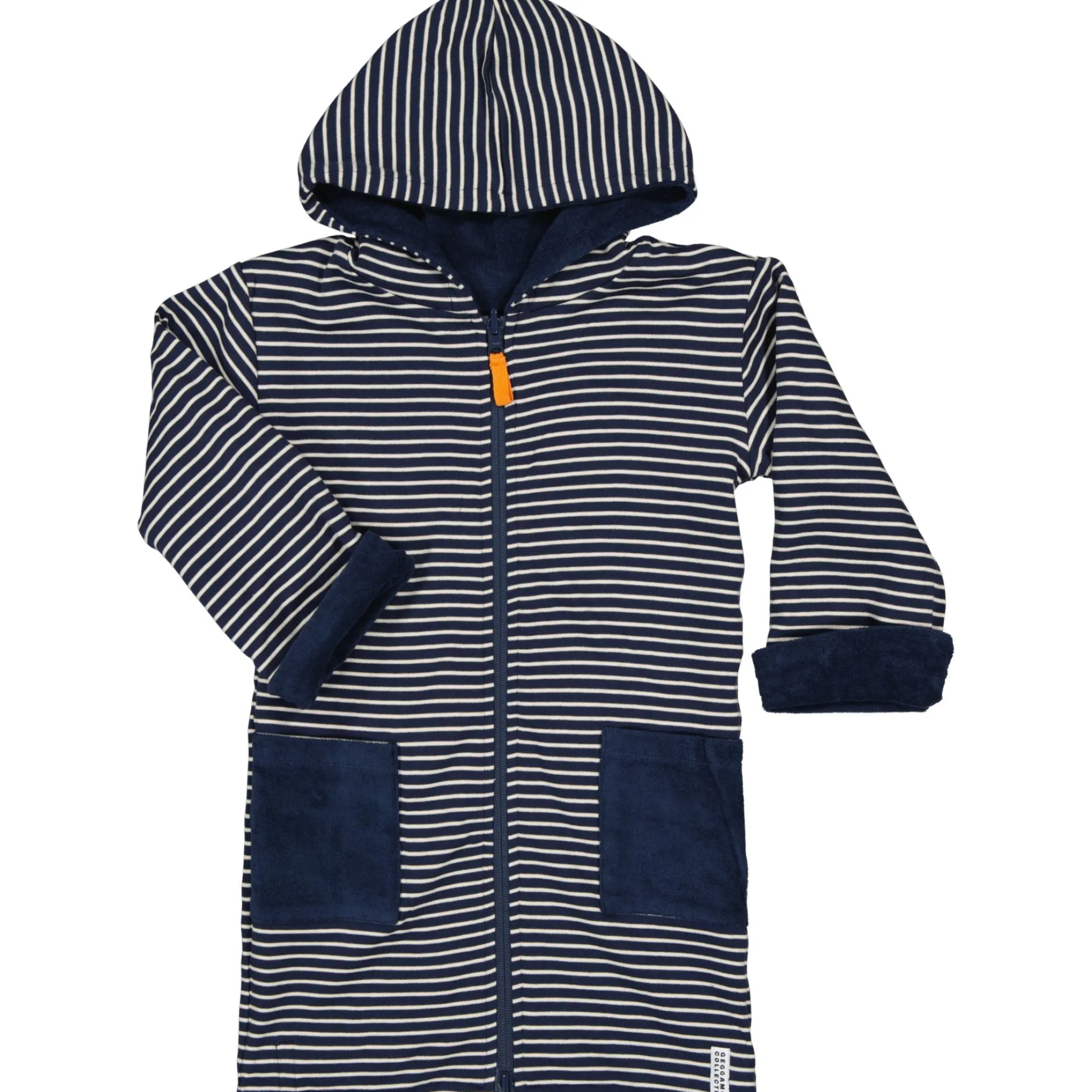 Barn Geggamoja Badrockar<Badrock Vändbar Barn Navy/Beige