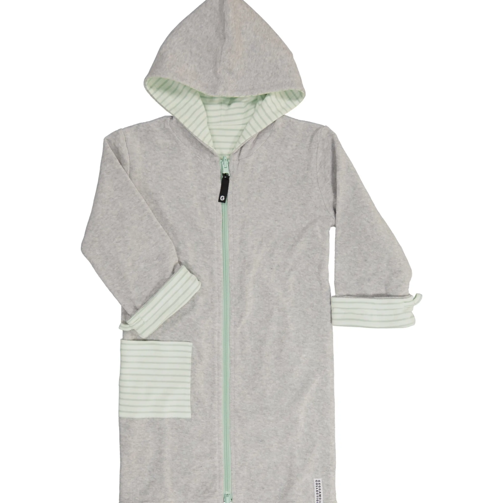 Barn Geggamoja Badrockar<Badrock Vändbar Classic Ljusgrön/Grön