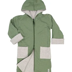 Barn Geggamoja Badrockar<Badrock Vändbar Gråmelerad/Grön