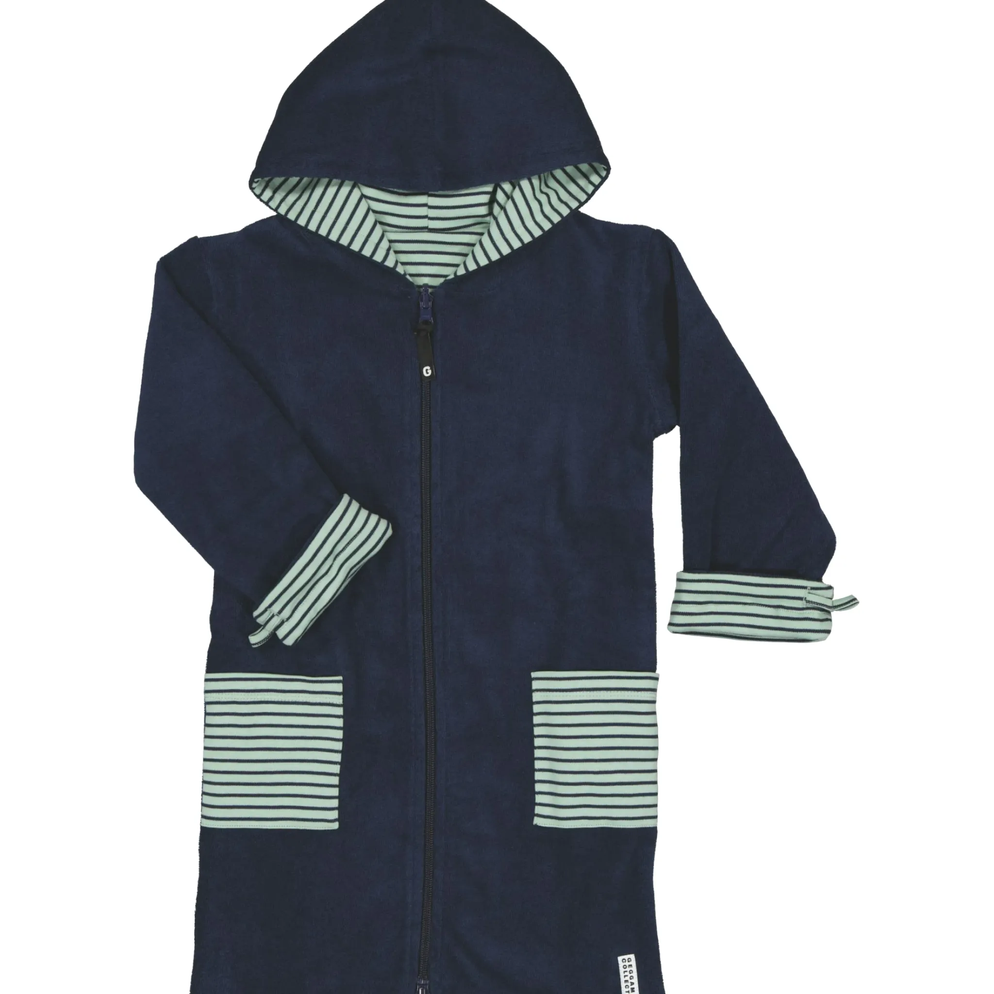 Barn Geggamoja Badrockar<Badrock Vändbar Navy/Grön