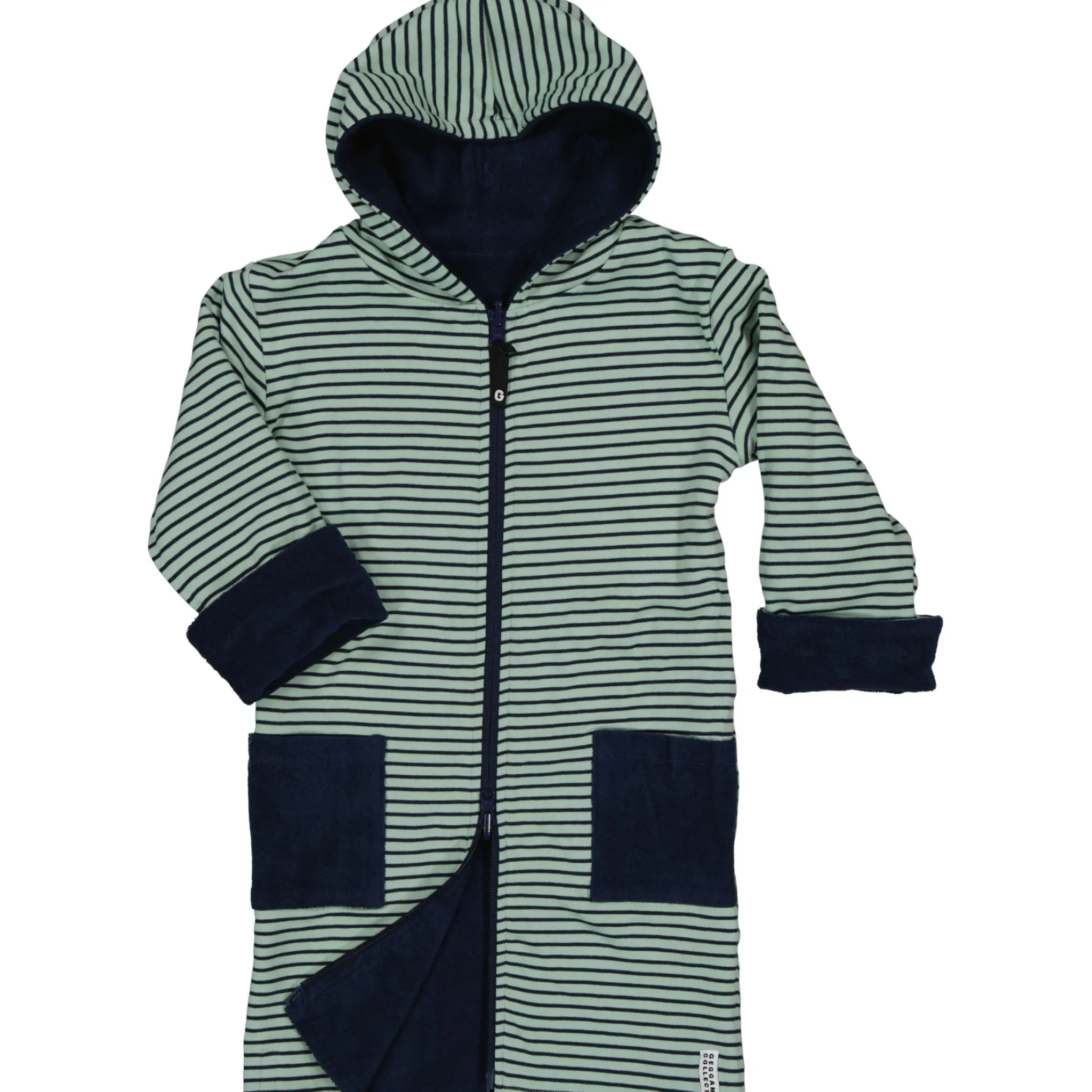Barn Geggamoja Badrockar<Badrock Vändbar Navy/Grön