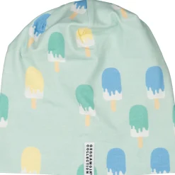 Barn Geggamoja Tunna Mössor|Bambukläder<Bambu mössa Glass Mint