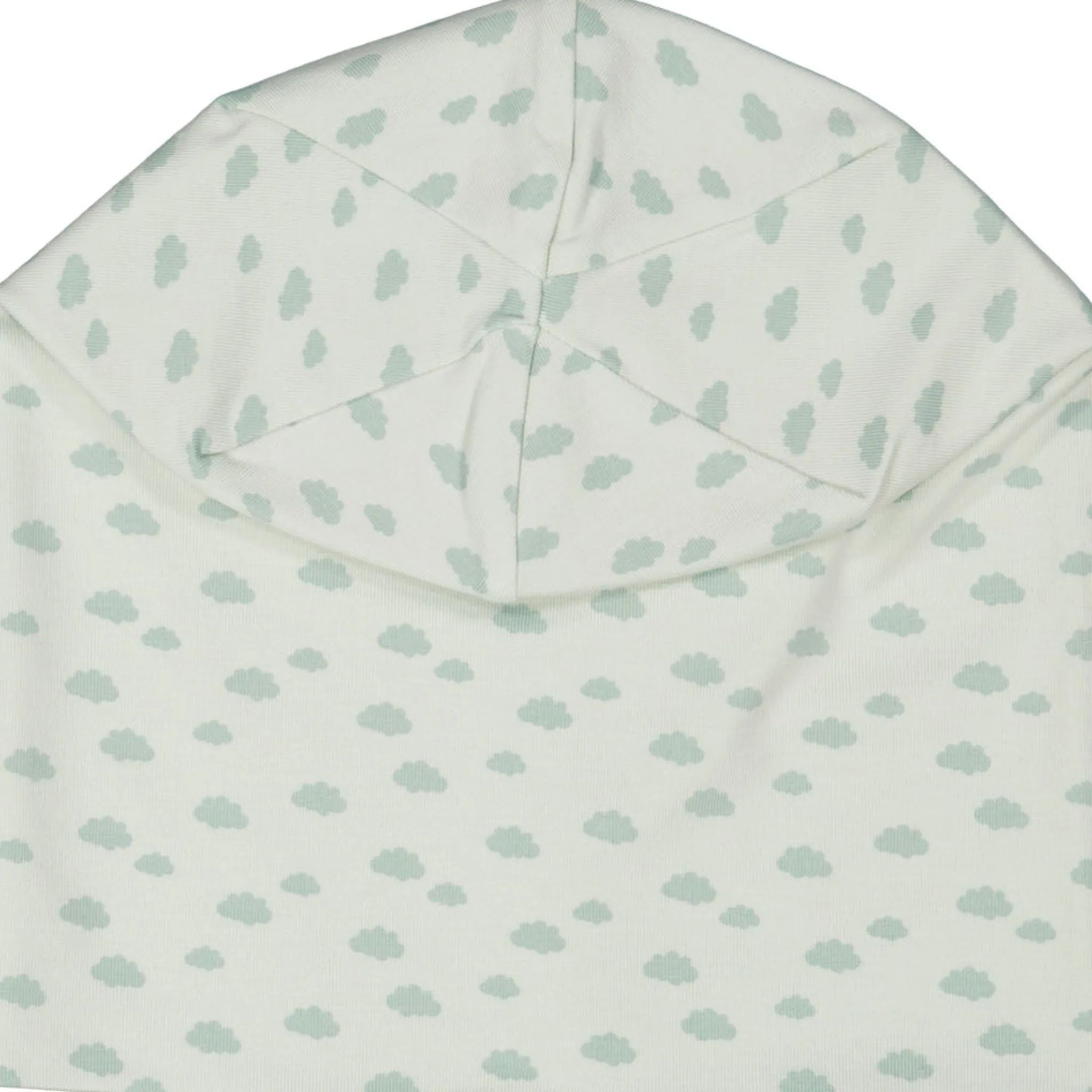 Barn Geggamoja Tunna Mössor|Bambukläder<Bambu mössa grönt moln