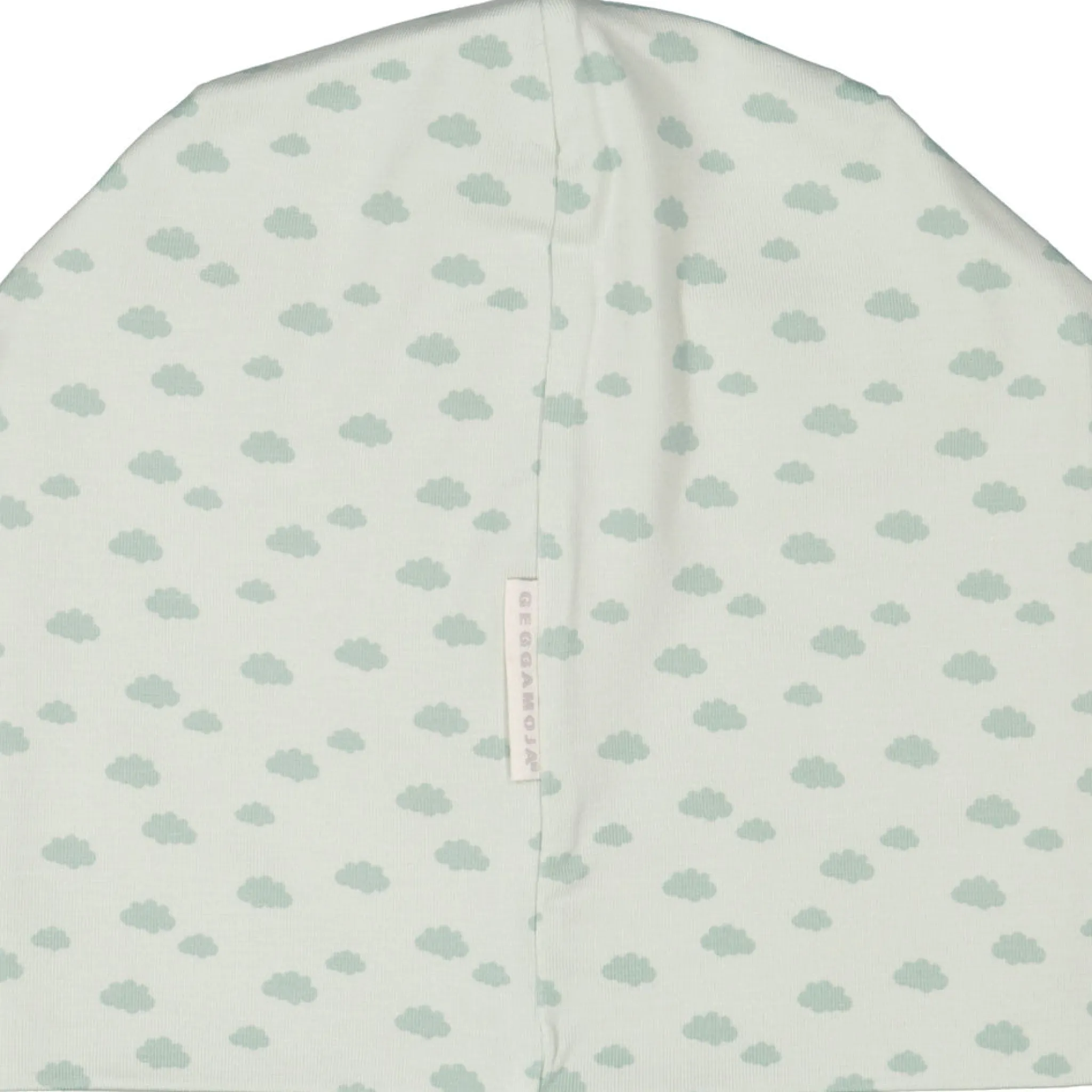 Barn Geggamoja Tunna Mössor|Bambukläder<Bambu mössa grönt moln