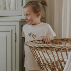 Barn Geggamoja T-Shirts|Bambukläder<Bambu t-shirt Long ear