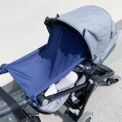 Barn Geggamoja Uv-Filtar Och Gardiner|Till Vagnen<Barnvagnsgardin UV 50+ Marinblå