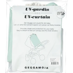 Barn Geggamoja Uv-Filtar Och Gardiner|Till Vagnen<Barnvagnsgardin UV 50+ Mint