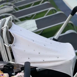 Barn Geggamoja Uv-Filtar Och Gardiner|Till Vagnen<Barnvagnsgardin UV 50 + Sweet nature Beige