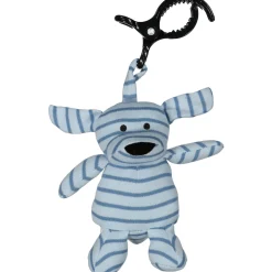 Geggamoja Mjukisdjur Och Doddi|Till Vagnen<Barnvagnsleksak Doddi Blårandig