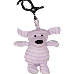 Geggamoja Mjukisdjur Och Doddi|Till Vagnen<Barnvagnsleksak Doddi Lilarandig
