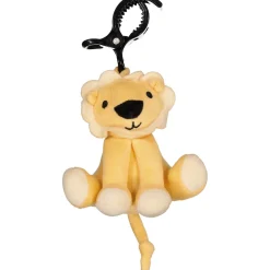 Geggamoja Mjukisdjur Och Doddi|Till Vagnen<Barnvagnsleksak Gul Lejon