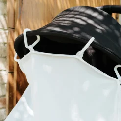 Barn Geggamoja Uv-Filtar Och Gardiner|Till Vagnen<Barnvagnsring 4-pack Vit