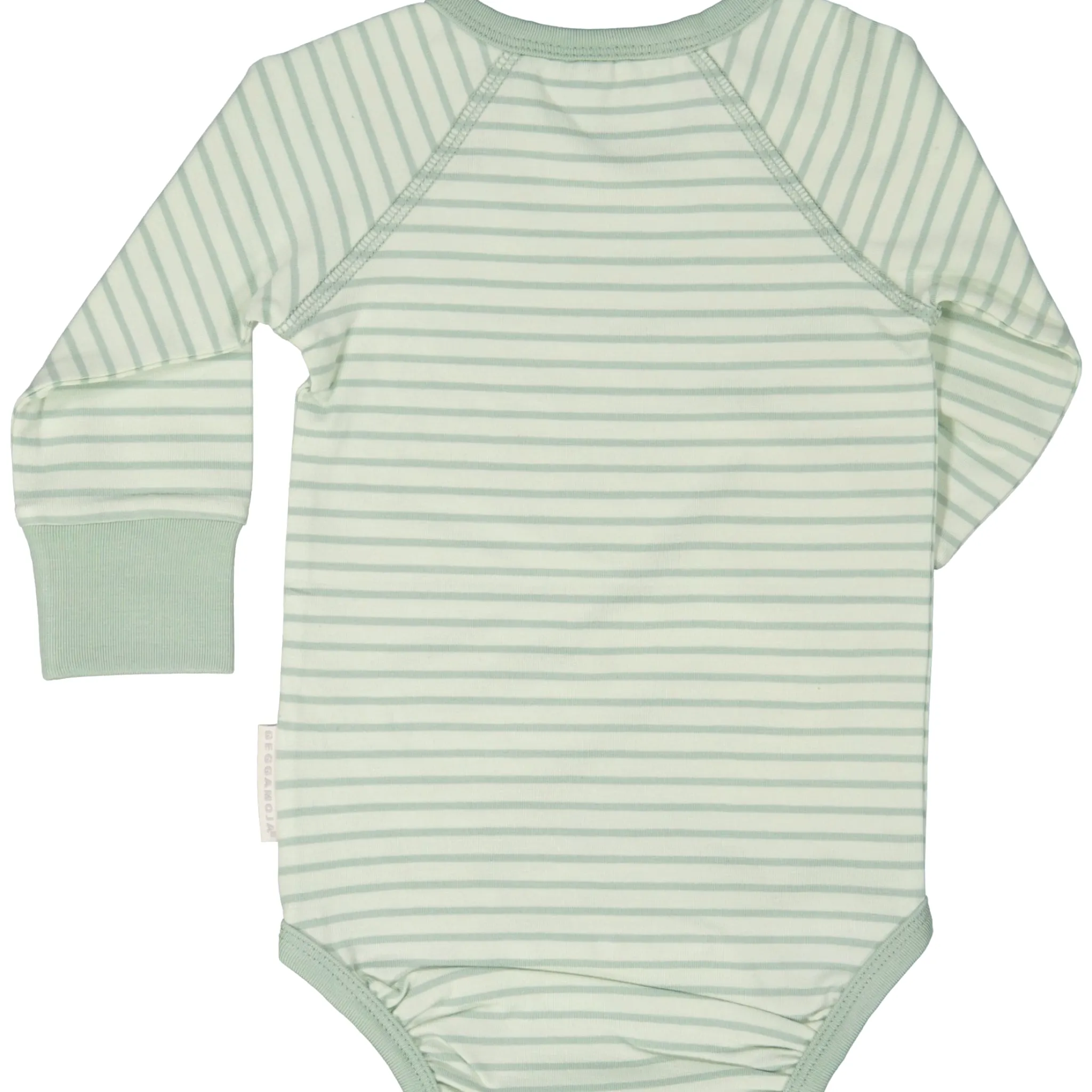 Barn Geggamoja Bodys|Bambukläder<Body Bambu Classic Ljusgrön/Grön