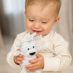 Barn Geggamoja Bodys|Bambukläder<Body Bambu Classic Vit/Beige