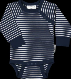 Barn Geggamoja Bodys|Nyfödd<Body Navy/Beige