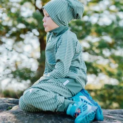 Barn Geggamoja Byxor<Byxor Mossgrön/Grön