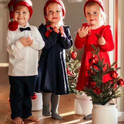 Barn Geggamoja Byxor<Chinos byxor Marinblå