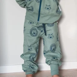 Barn Geggamoja Byxor<College Byxor Tiger Grön