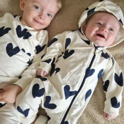 Barn Geggamoja Jumpsuits<College Jumpsuit Hjärtan