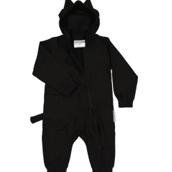 Barn Geggamoja Jumpsuits<College Jumpsuit Svart
