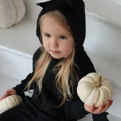 Barn Geggamoja Jumpsuits<College Jumpsuit Svart