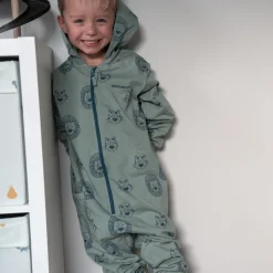 Barn Geggamoja Jumpsuits<College Jumpsuit Tiger Grön