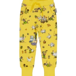 Barn Geggamoja Byxor<Collegebyxor Pettson och Findus Gul