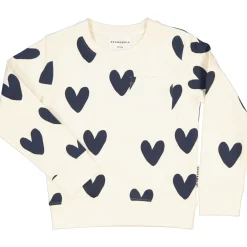 Barn Geggamoja Tröjor<Collegetröja Hjärtan