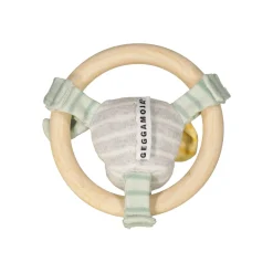 Geggamoja Mjukisdjur Och Doddi<Doddi Skallra/bitring Grå/Vit