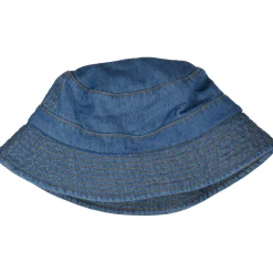 Barn Geggamoja Solhattar Och Kepsar<Fiskarhatt Denimblå