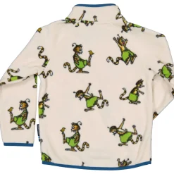Barn Geggamoja Fleecekläder<Fleecejacka Pettson och Findus Beige