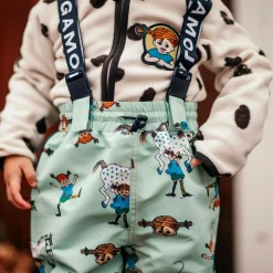 Barn Geggamoja Jackor|Fleecekläder<Fleecejacka Pippi Långstrump Vit