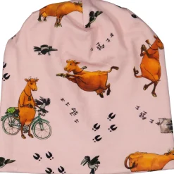 Barn Geggamoja Vintermössor<Fleecemössa Mamma mu och Kråkan Rosa