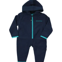 Barn Geggamoja Overaller|Fleecekläder<Fleeceoverall Navy