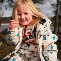 Barn Geggamoja Fleecekläder<Fleeceset Pippi Långstrump