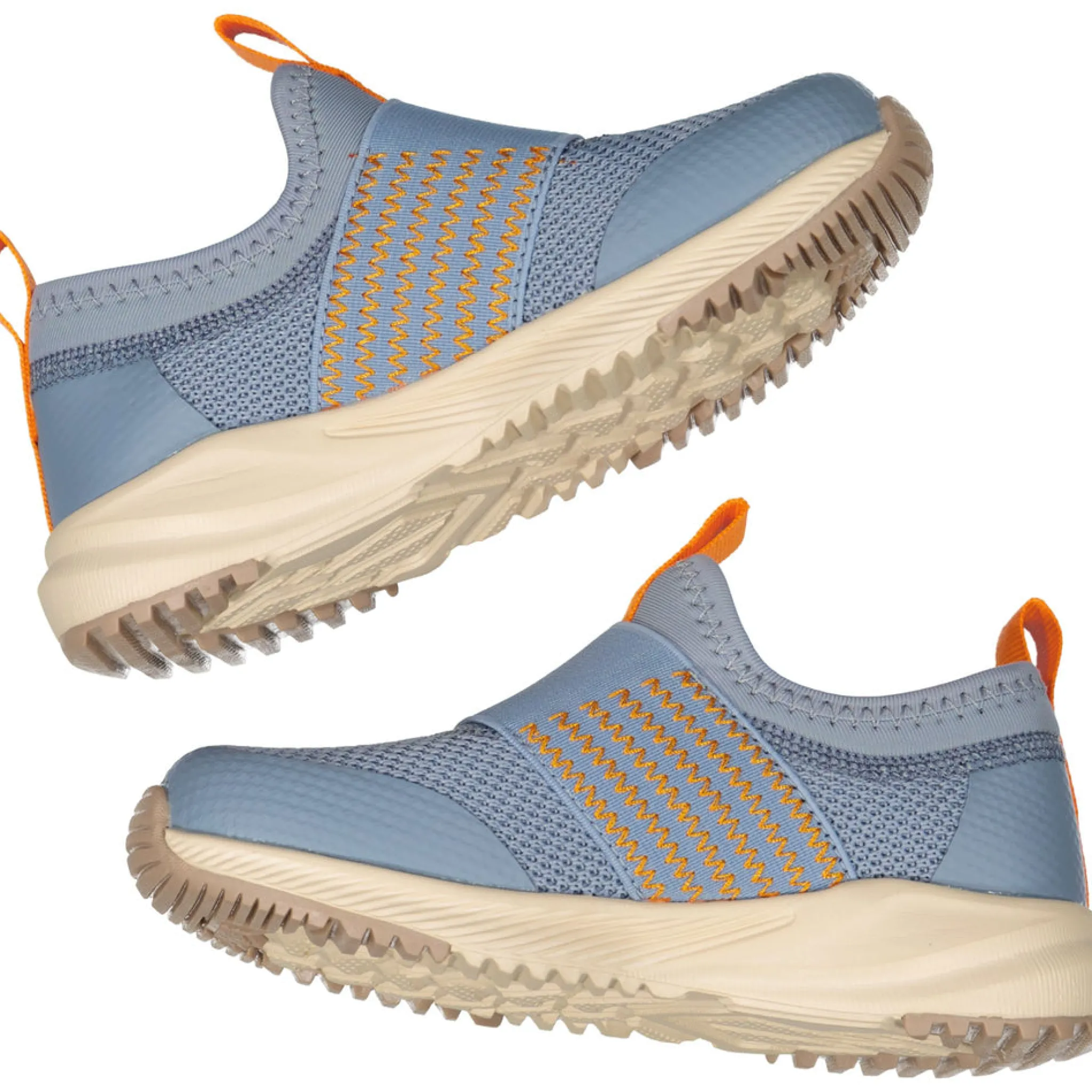 Geggamoja Skor Och Stövlar<Fly knit sneaker Dusty Blue