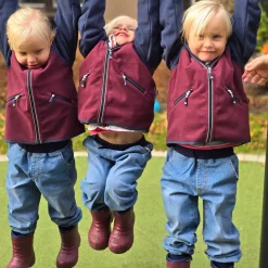 Geggamoja Skor Och Stövlar<Gummistövlar fodrade Burgundy