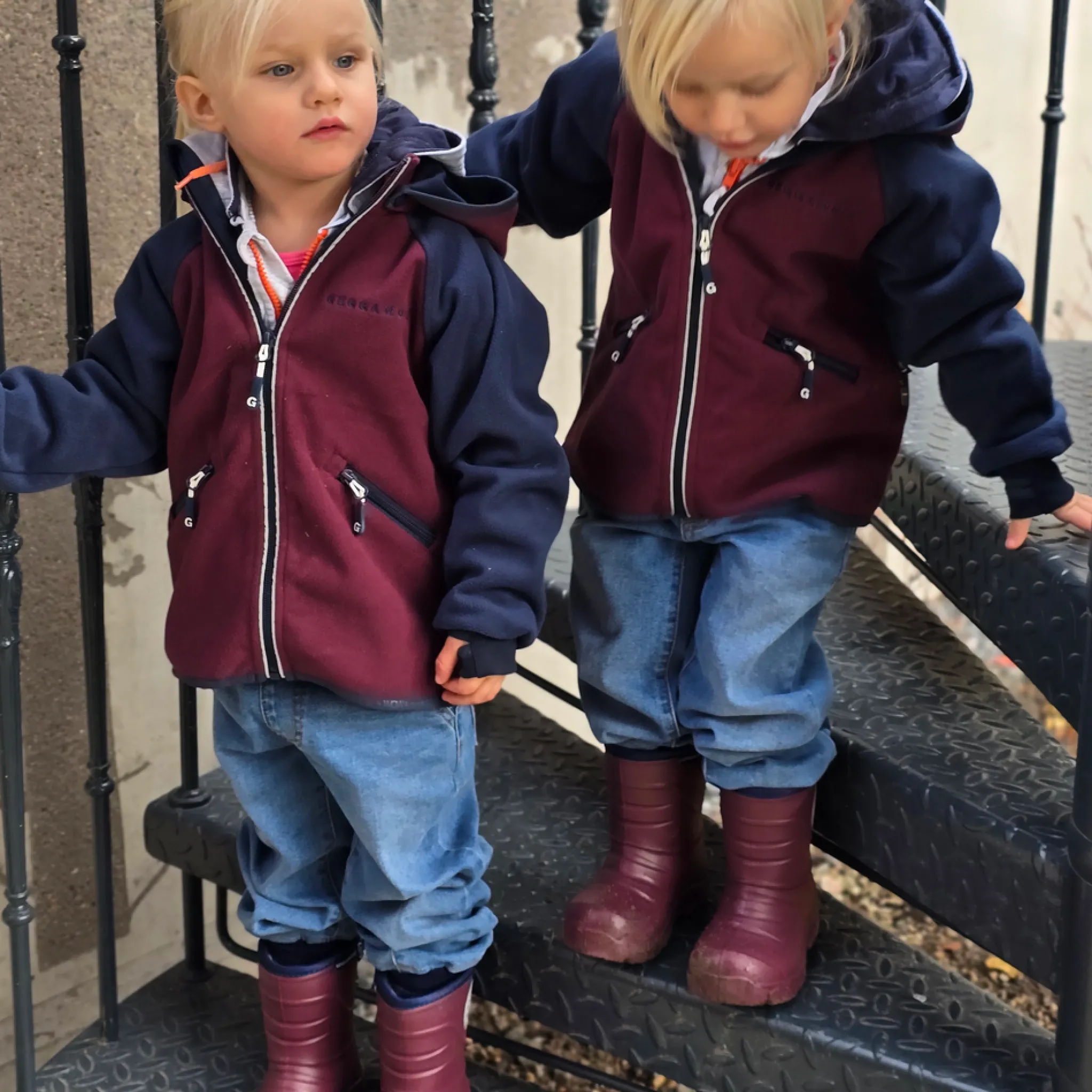 Geggamoja Skor Och Stövlar<Gummistövlar fodrade Burgundy