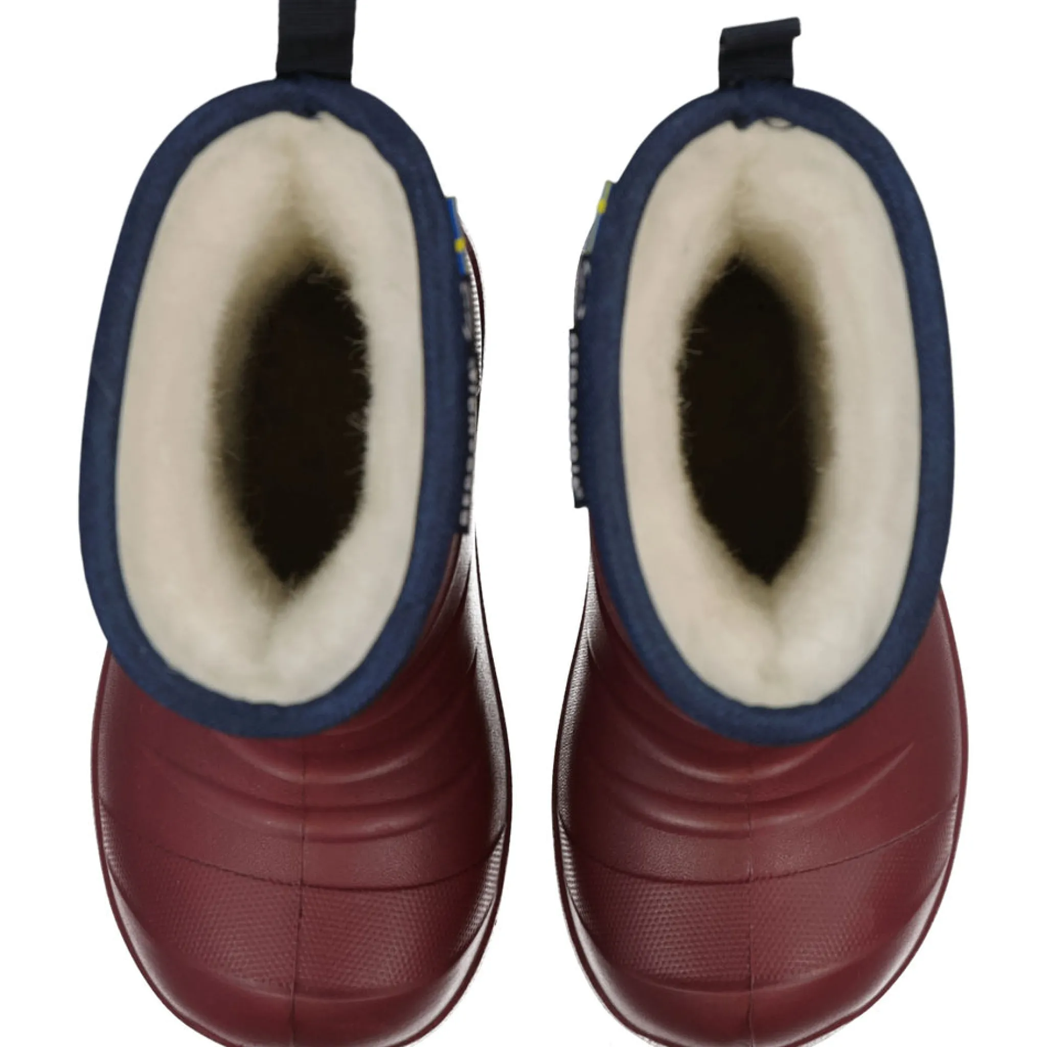 Geggamoja Skor Och Stövlar<Gummistövlar fodrade Burgundy