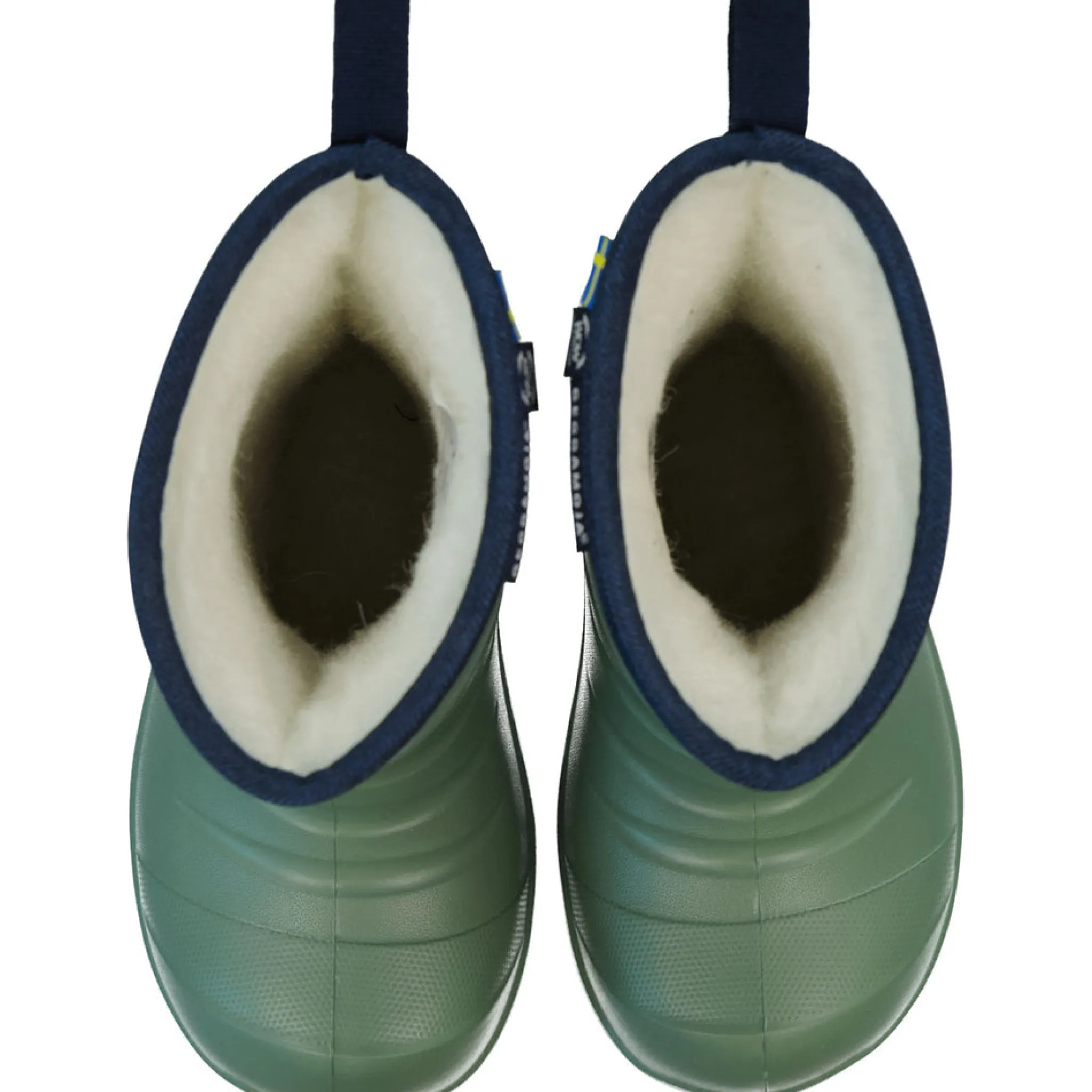 Geggamoja Skor Och Stövlar<Gummistövlar Fodrade Mossgrön