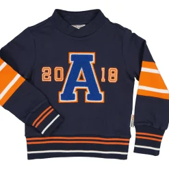 Barn Geggamoja Tröjor<Hoodie Aaron Navy