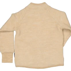 Barn Geggamoja Jackor|Fleecekläder<Jacka Ullfleece Beige