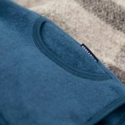 Barn Geggamoja Jackor|Fleecekläder<Jacka Ullfleece Blå