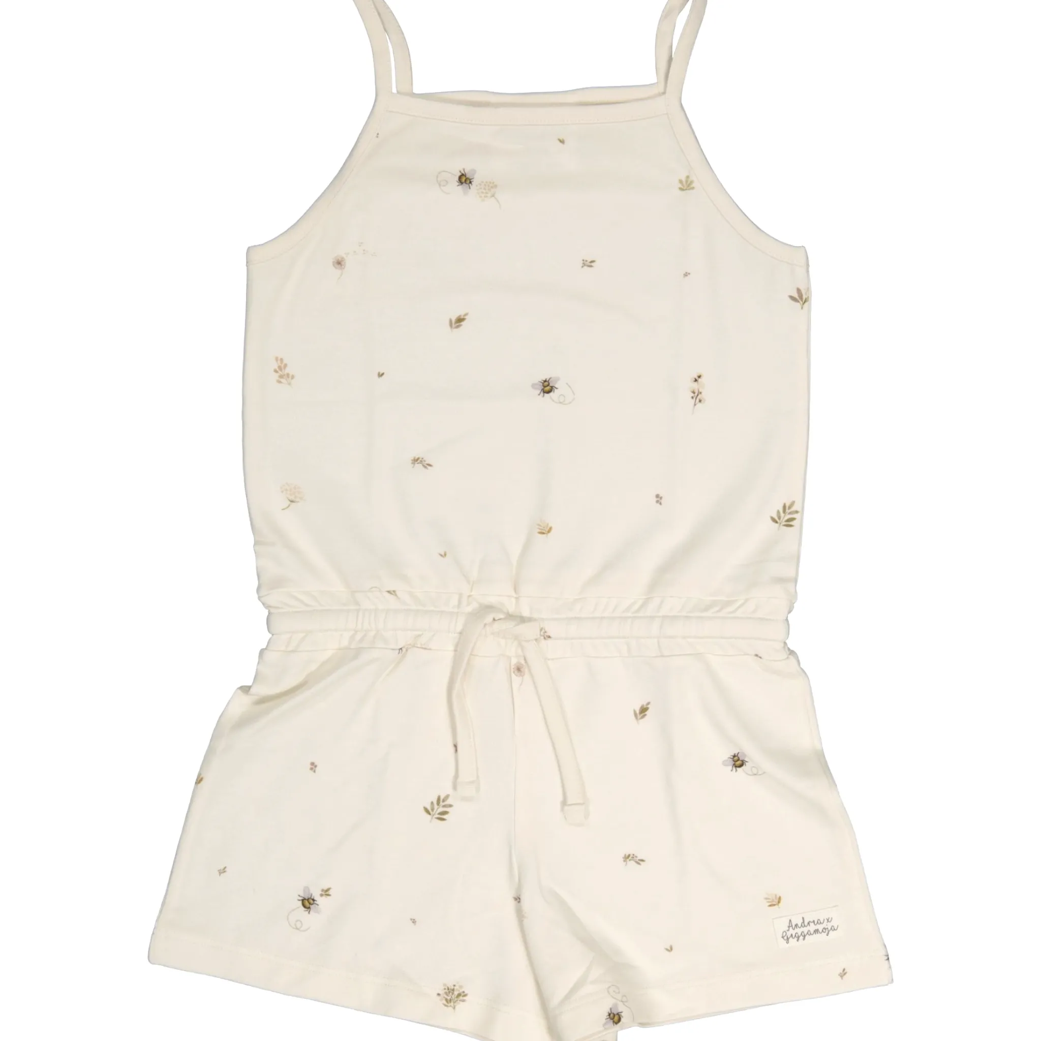 Barn Geggamoja Jumpsuits|Bambukläder<Jumpsuit Bambu Sweet nature Beige