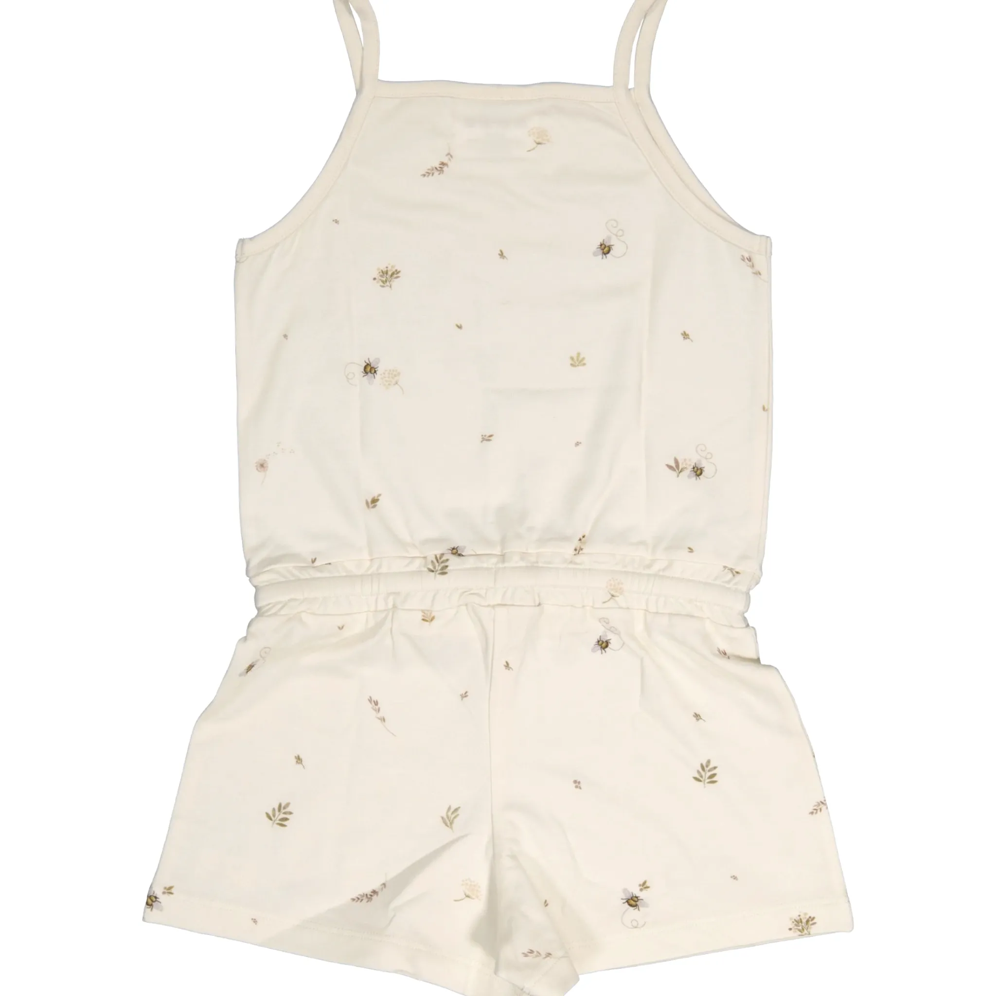 Barn Geggamoja Jumpsuits|Bambukläder<Jumpsuit Bambu Sweet nature Beige